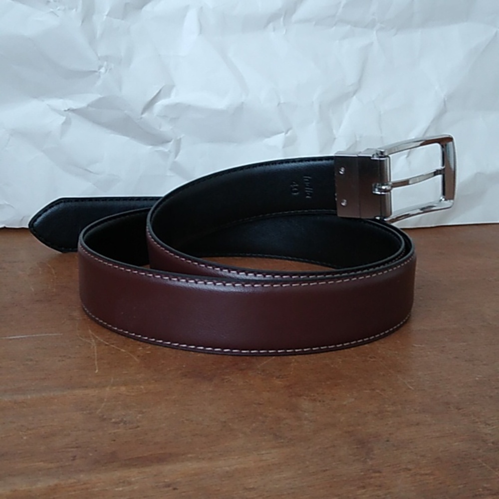 Steve Madden Brown/Black Reversible  Belt size 40 - Picture 5 of 10